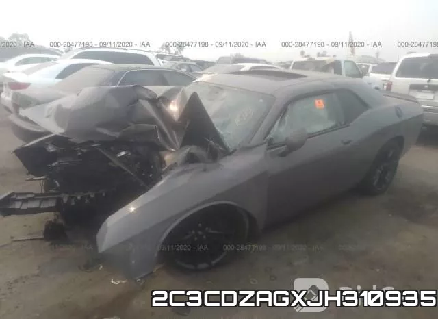2C3CDZAGXJH310935 фото 3