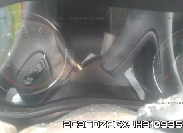 2C3CDZAGXJH310935 фото 8