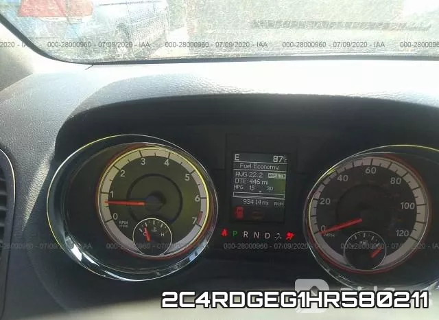 2C4RDGEG1HR580211 фото 8