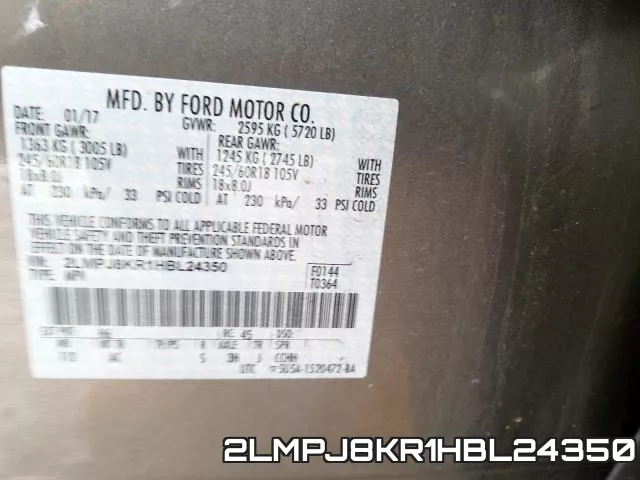 2LMPJ8KR1HBL24350 фото 2