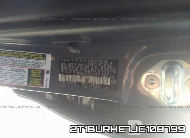 2T1BURHE7JC108799 фото 10