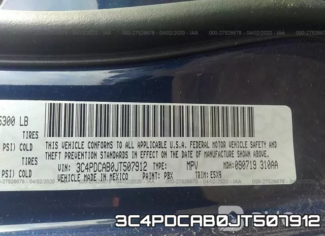 3C4PDCAB0JT507912 фото 10