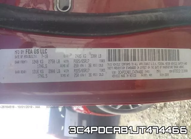 3C4PDCAB1JT474466 фото 10