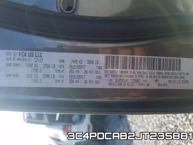3C4PDCAB2JT235881 фото 2