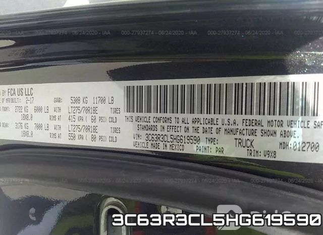 3C63R3CL5HG619590 фото 10