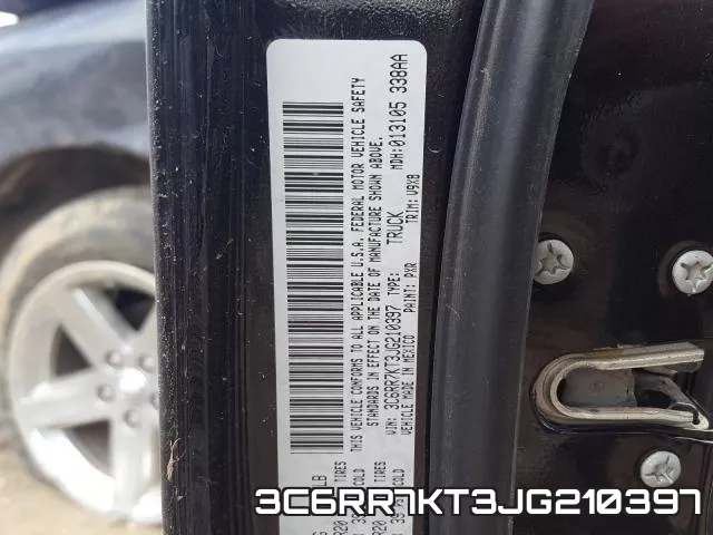 3C6RR7KT3JG210397 фото 2