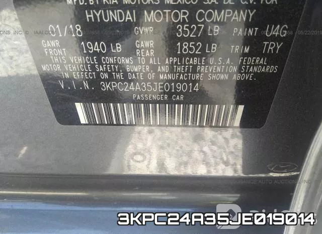 3KPC24A35JE019014 фото 10
