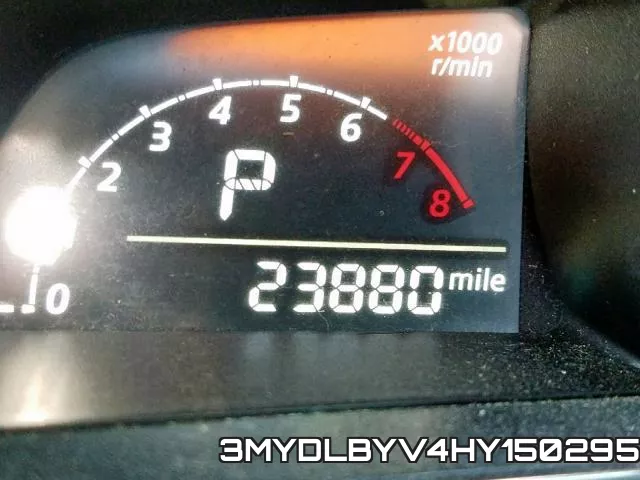 3MYDLBYV4HY150295 фото 9