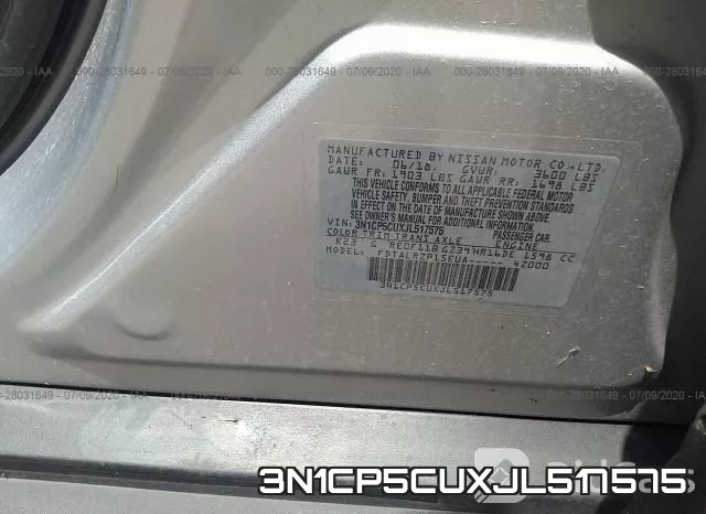 3N1CP5CUXJL517575 фото 10