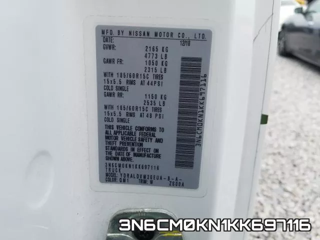 3N6CM0KN1KK697116 фото 2