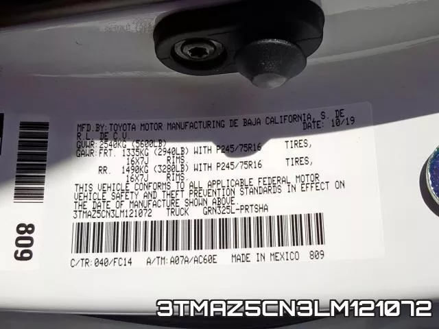 3TMAZ5CN3LM121072 фото 2