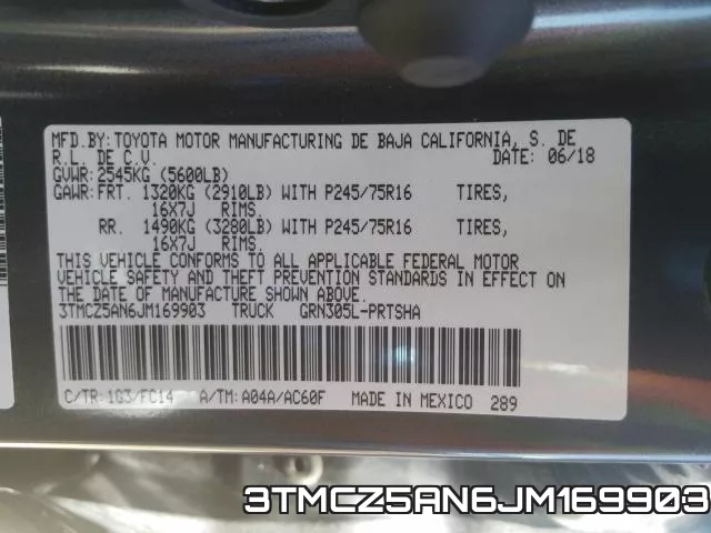 3TMCZ5AN6JM169903 фото 2
