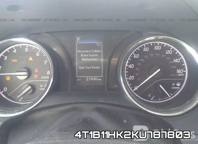 4T1B11HK2KU787803 фото 8