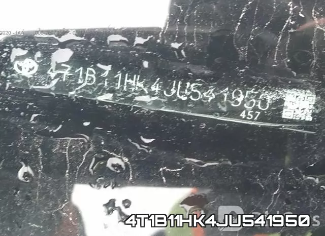 4T1B11HK4JU541950 фото 10