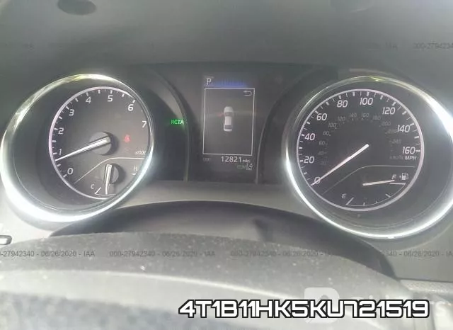 4T1B11HK5KU721519 фото 8