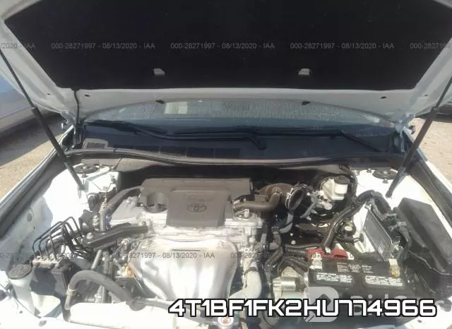 4T1BF1FK2HU774966 фото 2