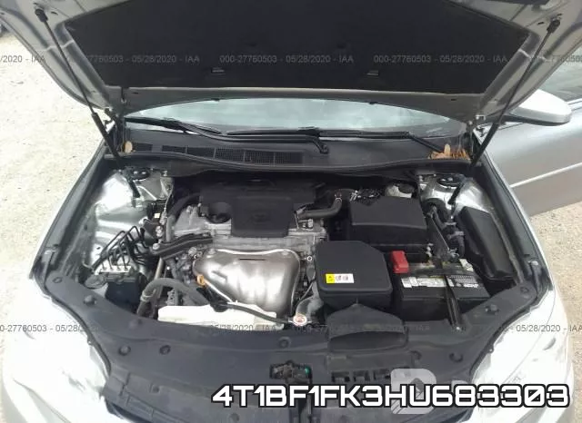 4T1BF1FK3HU683303 фото 2