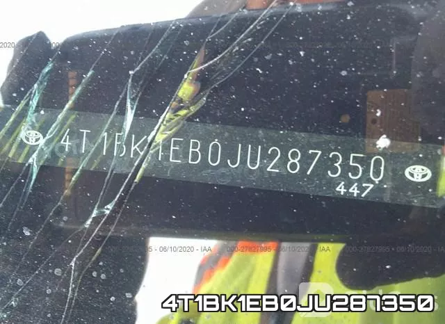 4T1BK1EB0JU287350 фото 10