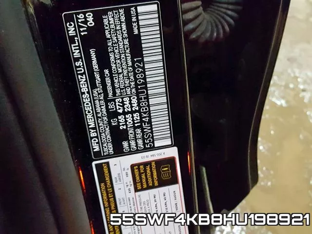 55SWF4KB8HU198921 фото 2