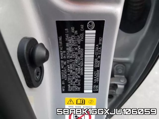 58ABK1GGXJU106059 фото 2