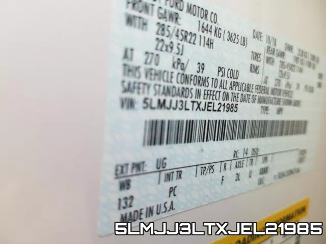 5LMJJ3LTXJEL21985 фото 2