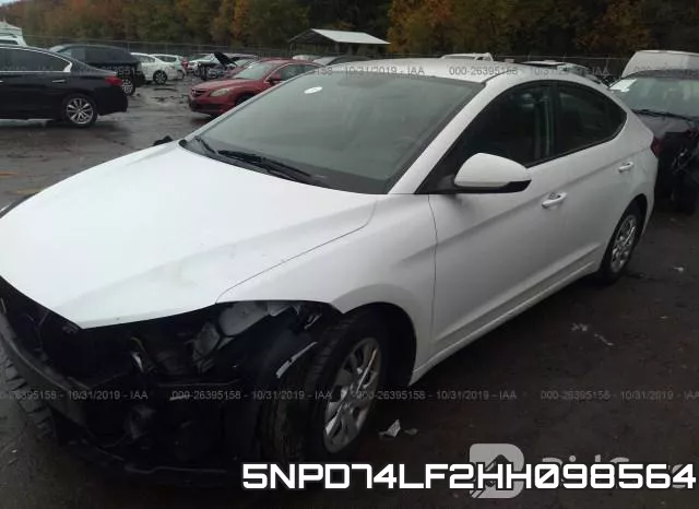 5NPD74LF2HH098564 фото 3