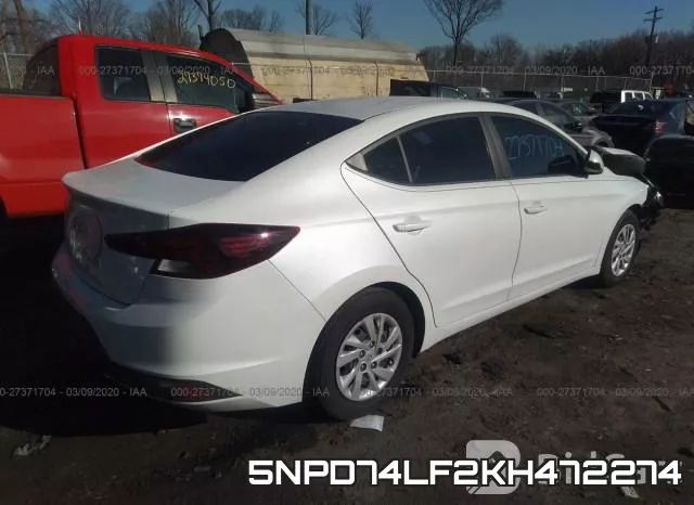 5NPD74LF2KH472274 фото 5