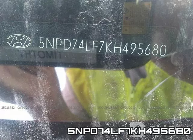 5NPD74LF7KH495680 фото 10