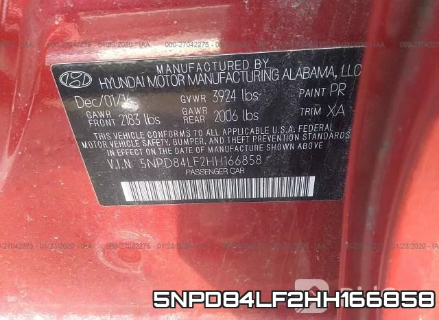 5NPD84LF2HH166858 фото 10