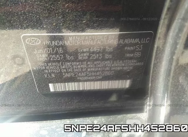 5NPE24AF5HH452860 фото 10