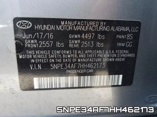 5NPE34AF7HH462173 фото 2