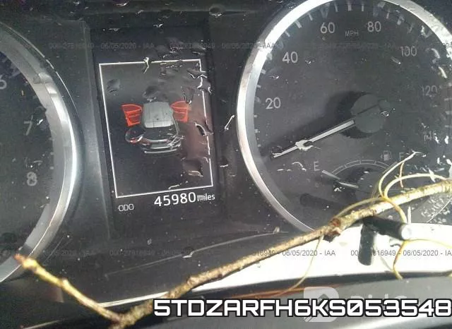 5TDZARFH6KS053548 фото 8