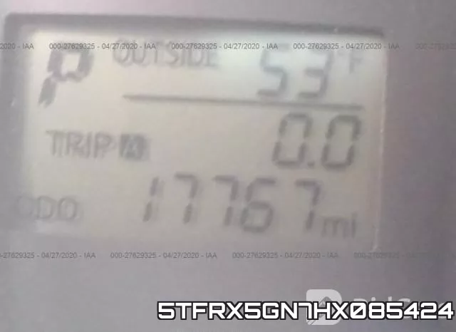 5TFRX5GN7HX085424 фото 8