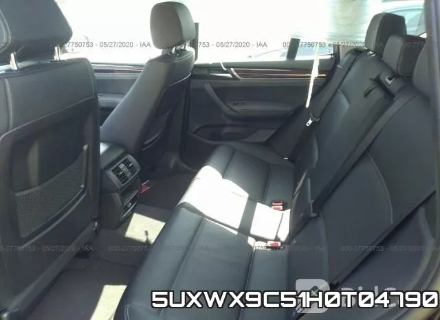 5UXWX9C51H0T04790 фото 9