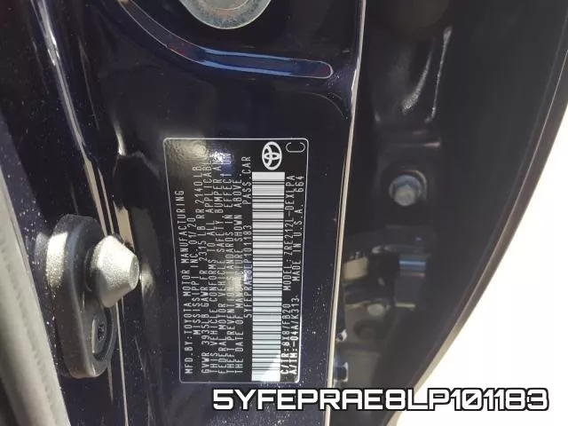 5YFEPRAE8LP101183 фото 2