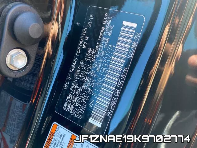 JF1ZNAE19K9702774 фото 2