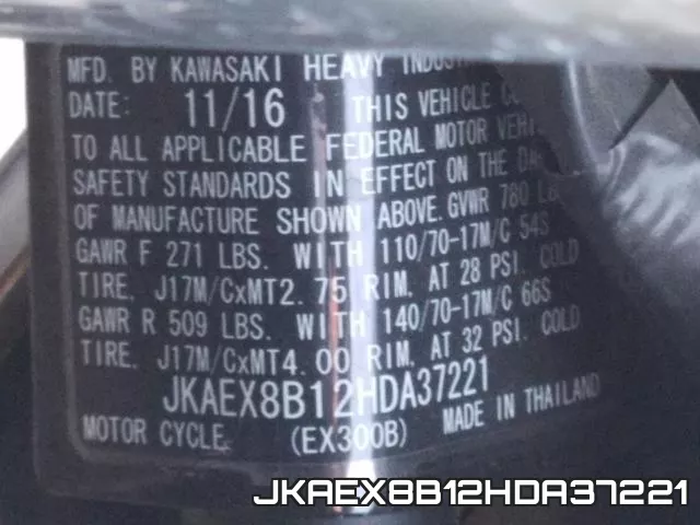 JKAEX8B12HDA37221 фото 2