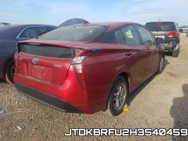 JTDKBRFU2H3540459 фото 5