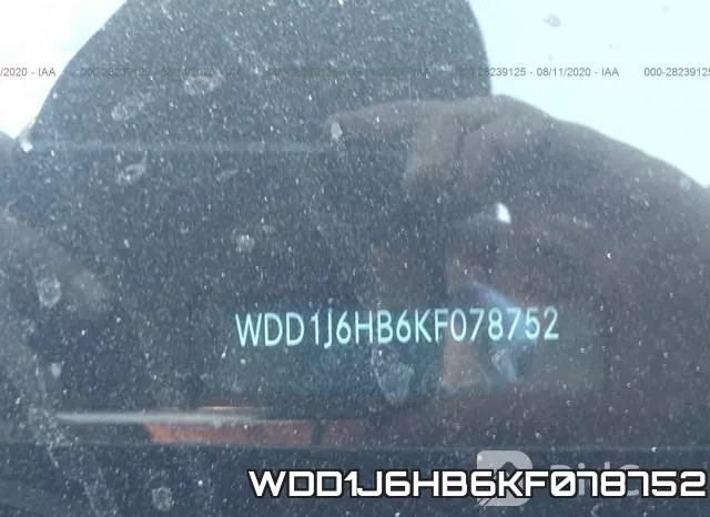 WDD1J6HB6KF078752 фото 10