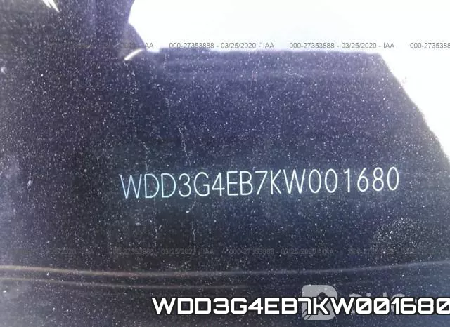 WDD3G4EB7KW001680 фото 10