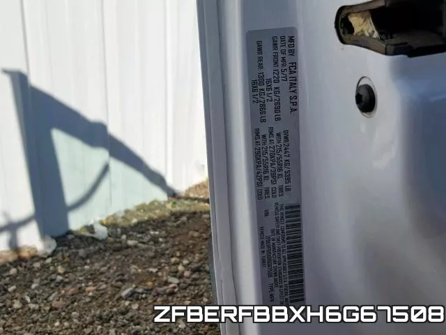 ZFBERFBBXH6G67508 фото 2