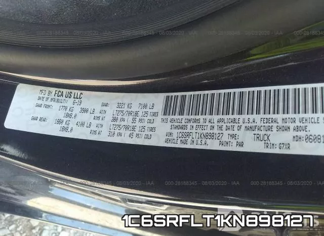 1C6SRFLT1KN898127 фото 10