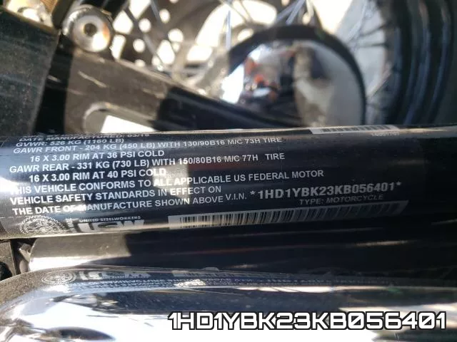 1HD1YBK23KB056401 фото 2