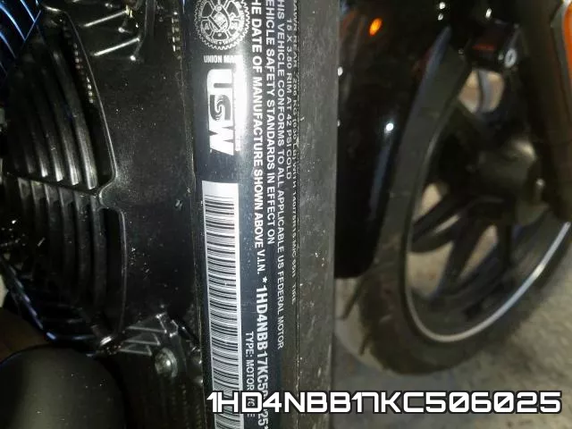 1HD4NBB17KC506025 фото 2