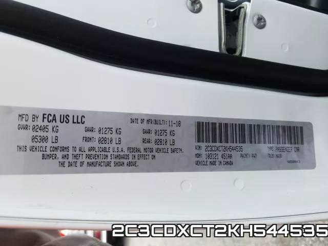 2C3CDXCT2KH544535 фото 2