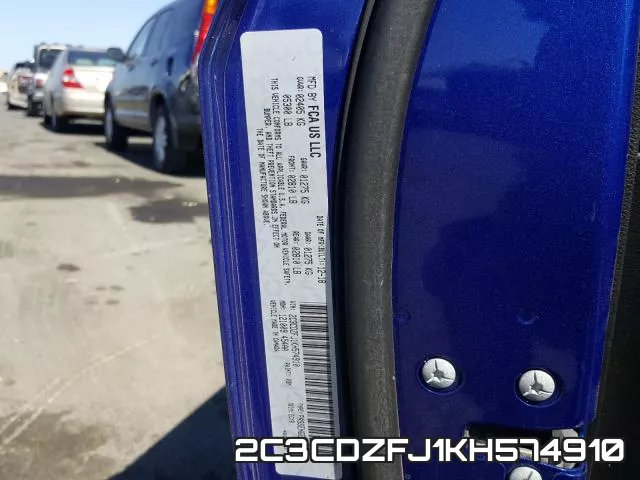 2C3CDZFJ1KH574910 фото 2