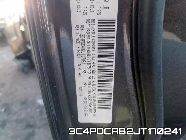 3C4PDCAB2JT170241 фото 2
