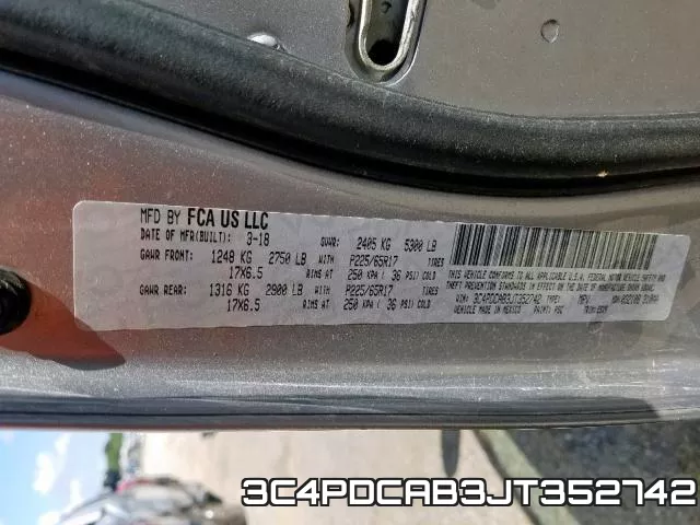 3C4PDCAB3JT352742 фото 2