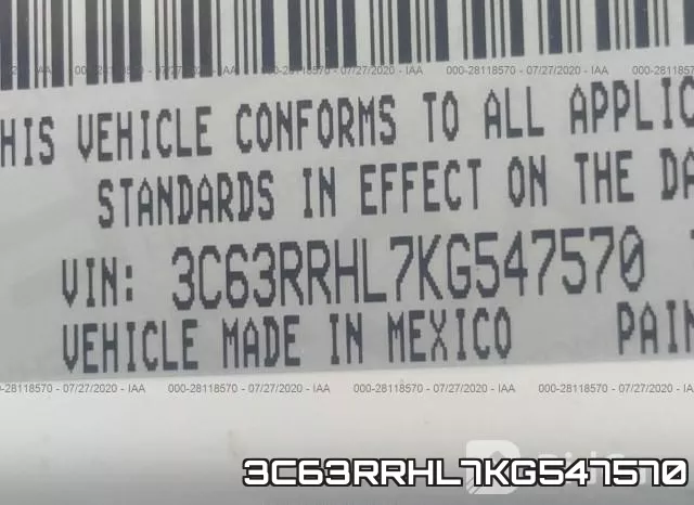 3C63RRHL7KG547570 фото 10