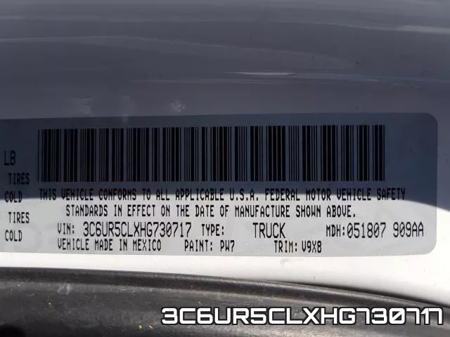 3C6UR5CLXHG730717 фото 2